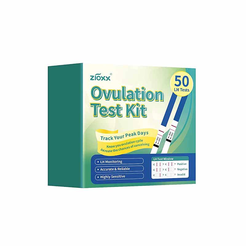 Zioxx Fertility Test Ovulation Test 50 Counts and Pregnancy Test 5