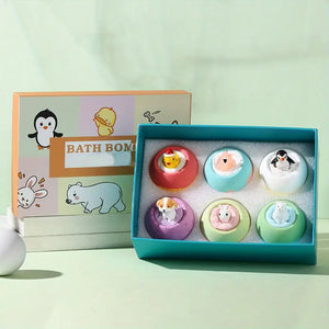 Spa-Like Bath Bombs Gift Set - Bubble Fizzy and Bubbly Balls for Relaxing and Refreshing Baths