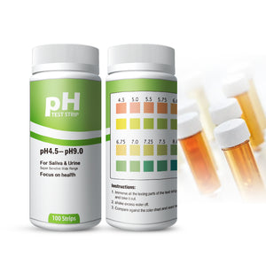 ph test strips 4.5-9 for urine saliva acidity alkaline balance ph test kit paper