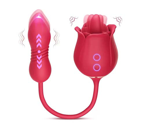 The Rose Clitoris Vibrator-A Delicate Pleasure Blossom