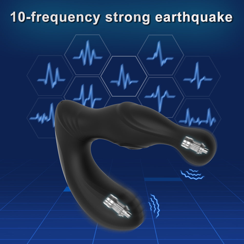 Wireless Remote Control Male Prostate Massage Vibrator Anal Toys for Men with 10 Frequency Modes