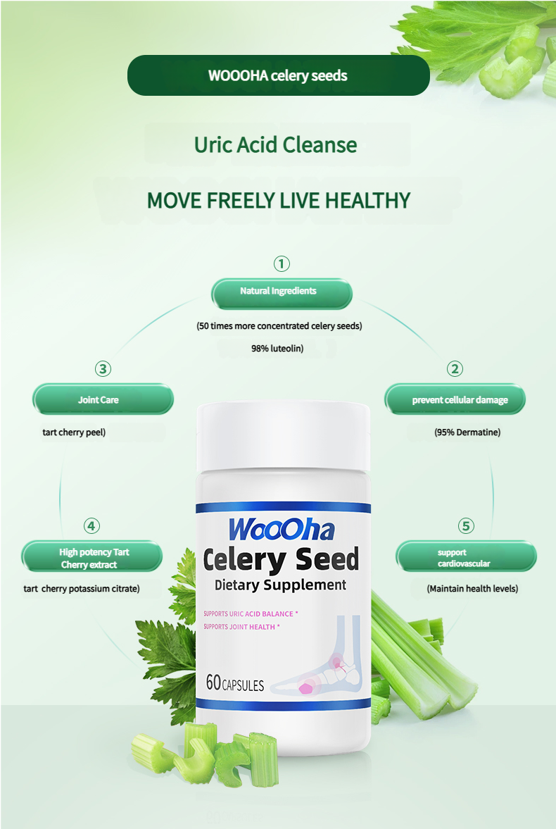 WOOOHA Celery Tart Cherry Health Supplement 60 tablets