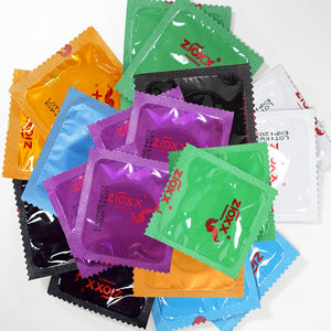 Best Condoms for Men-Self Design Logo with Lable Stickers 200 Pieces
