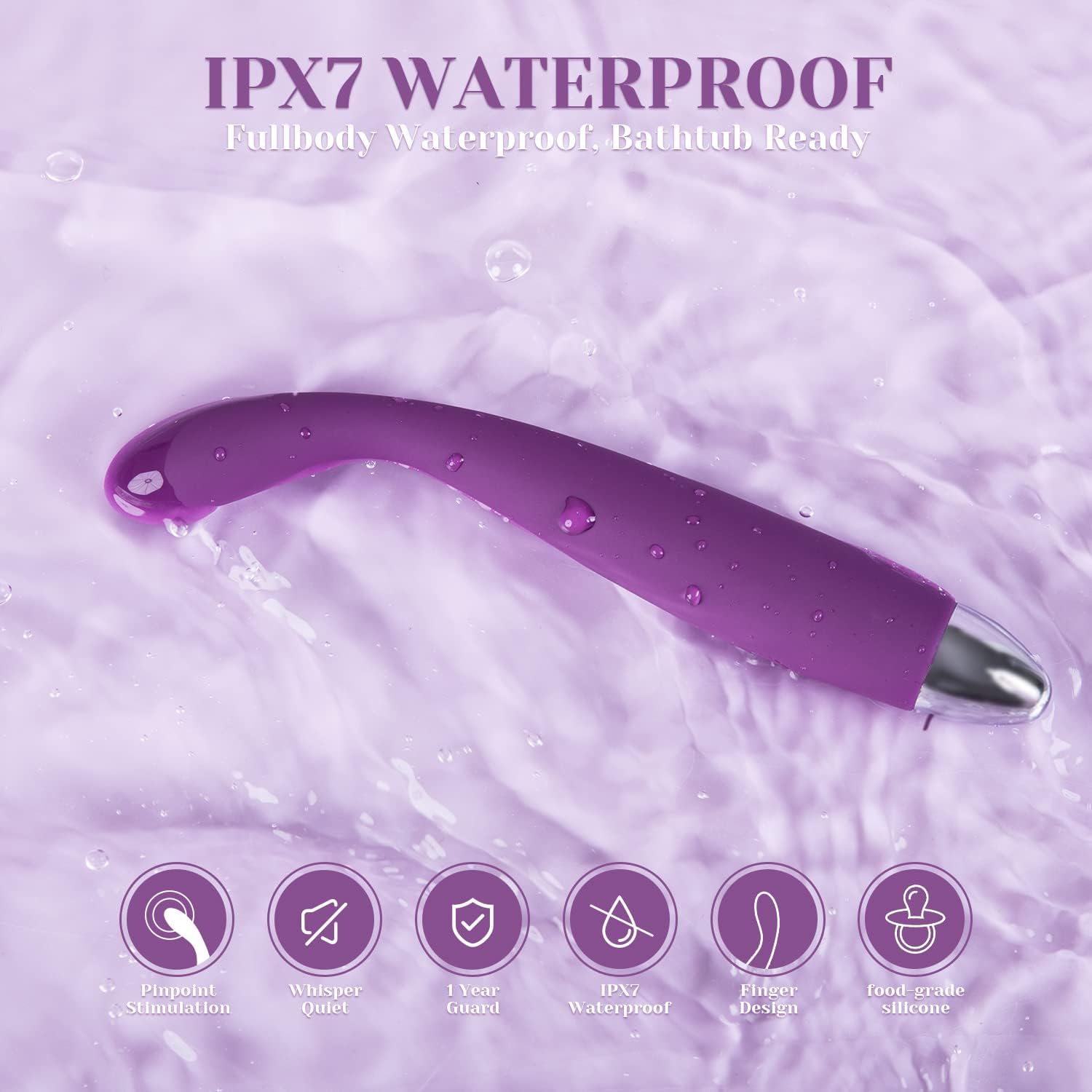 SVAKOM COCO Climax Finger Shaped Waterproof Stimulator for Women 5*5 Vibrations Clit Nipple Personal Massagers