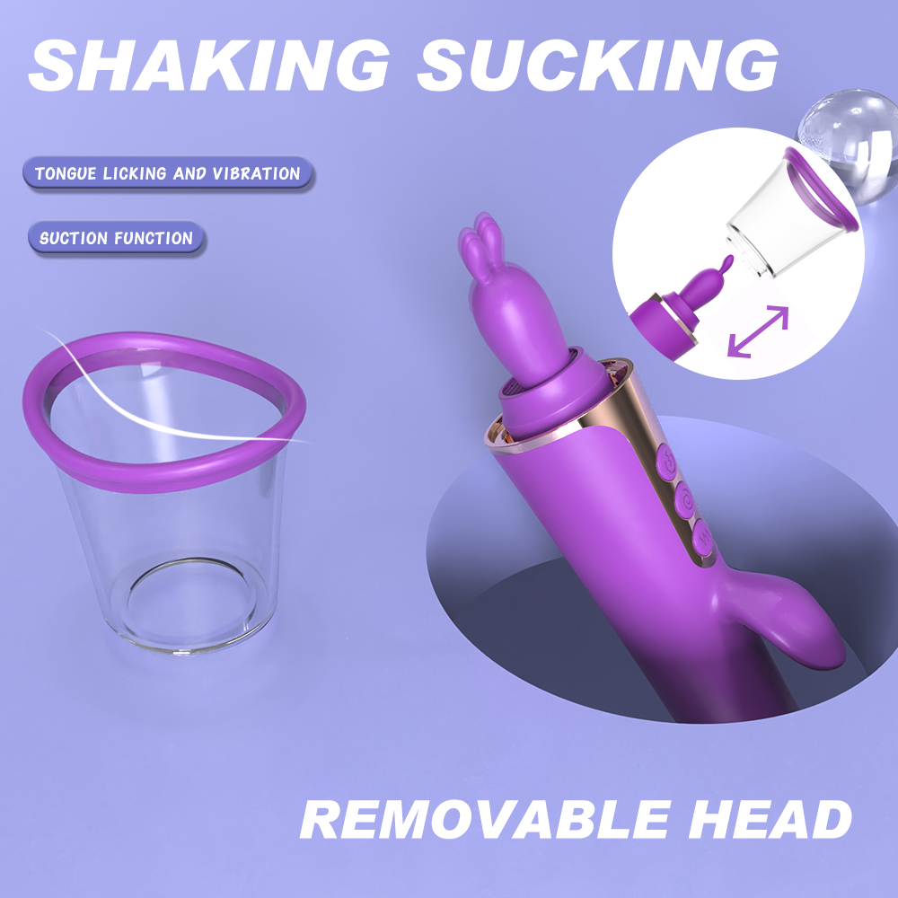3 in 1 G Spot Vibrator Clitoris Stimulator Licking Tongue Clitoral Sucking Vibrator Masturbator for Women