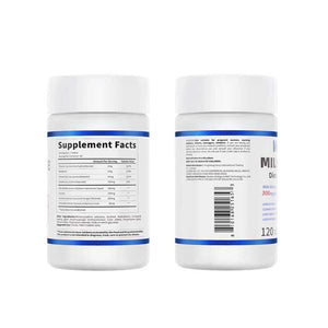 Woooha Milk Thistle Supplement 300mg Extract with Vitamin B12 120 Tablets