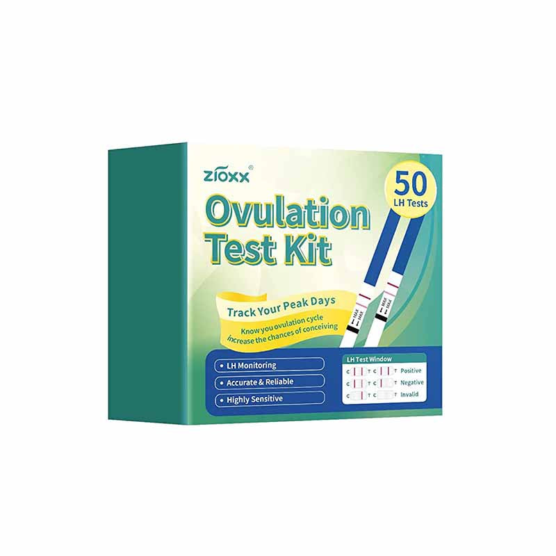 Zioxx One Step Pregnancy Tests 10 and Ovulation Tests 50 Women Fertility Test Kits