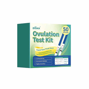 Zioxx One Step Pregnancy Tests 10 and Ovulation Tests 50 Women Fertility Test Kits