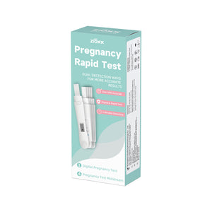 Zioxx Digital Pregnancy Test Early Detection 1 Digital and 4 Regular Pregnancy Tests