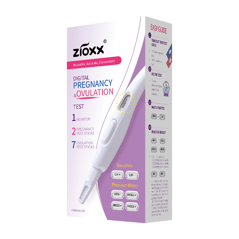 Zioxx Digital Pregnancy and Ovulation Test Kit Dual Function in One Test
