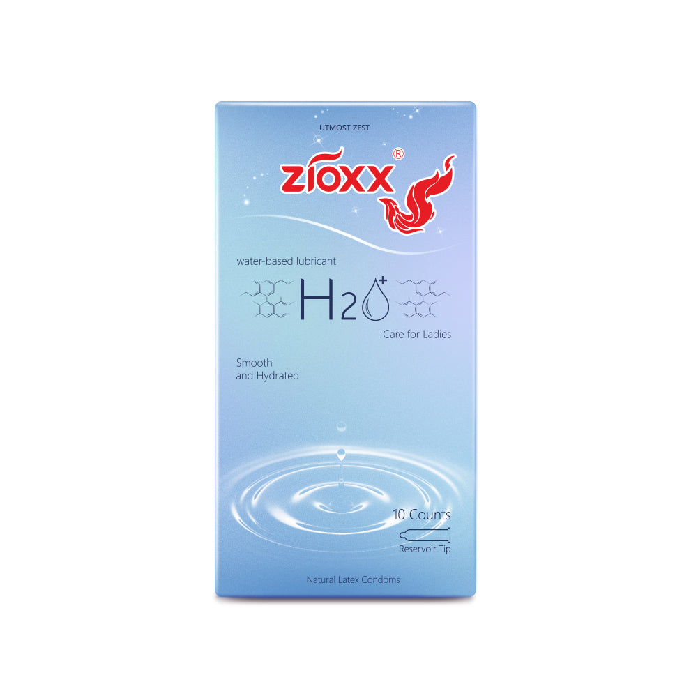 Zioxx H2O Extra Water Based Lube Condoms 10 Counts | ZIOXX Zioxx H2O Extra Water Based Lube Condoms 10 Counts | ZIOXX