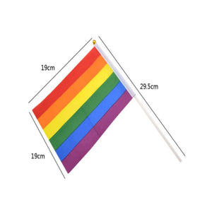LGBTQ Rainbow Flag Promotional Lesbian Gay Parade Banner 20 Pieces