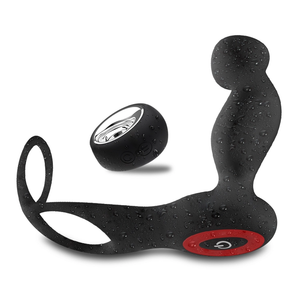 Handfree Men Vibrator Dual Cock Ring Sex Toys for Men