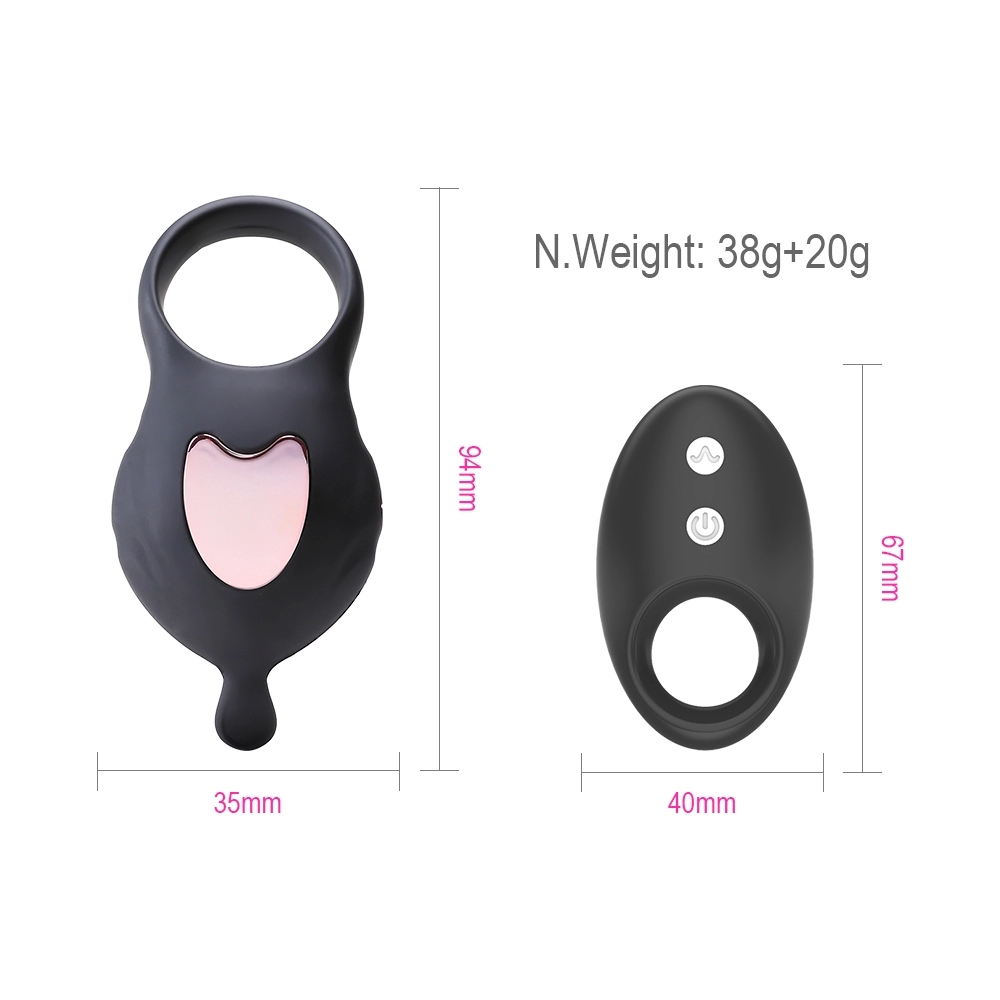 Adult Sex Toys Dildo Vibrator Male Delay Ejaculation Long Lasting Silicone Vibrating Penis Cock Ring