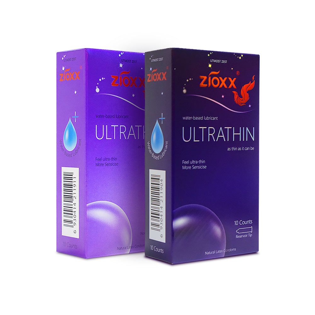 Zioxx Ultrathin Condoms with Water Based Lube 20 Counts | ZIOXX Zioxx Ultrathin Condoms with Water Based Lube 20 Counts | ZIOXX