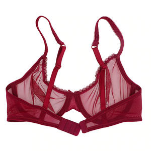 Sexy Ultra-thin Transparent Women Lingerie with Lace Teddy Strap 4 pieces 75B Sexy Ultra-thin Transparent Women Lingerie with Lace Teddy Strap 4 pieces 75B